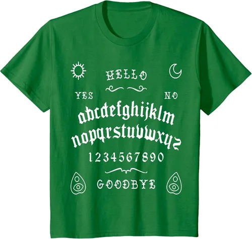 Vista 42 de Camiseta inspirada en la tabla Spirit Board Ouija Asphalt Grey