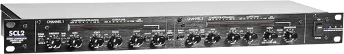 Vista 2 de ART SCL2 Compresor Dual/Estéreo / Limitador Expansor/Gate, Negro (SCL-2)