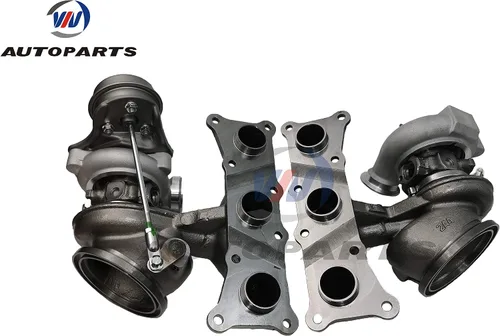 Vista 5 de TD04-17T Billet Twin Turbocompresor+2" entrada para 135i/535i/Z4/X6/740 3.0L N54