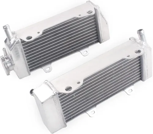 Vista 13 de Radiador de aluminio completo compatible con ATV Yama ha YFZ450 YFZ 450 2004 2005 2006 2007 2008