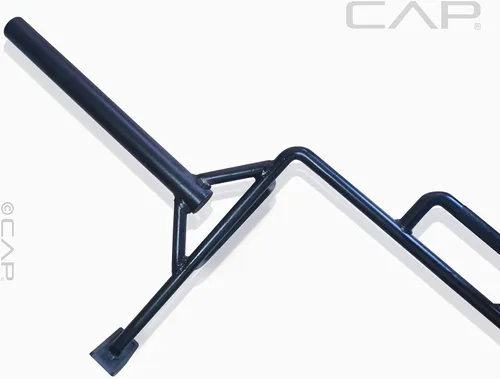 Vista 6 de Cap Olympic Open Trap Bar Hex, encogimiento, peso muerto