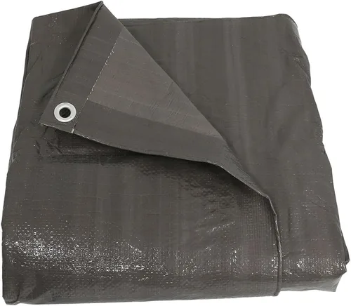 Vista 7 de Sunnydaze, lona de polipropileno resistente al agua, multiuso, opciones de color y tamaño disponibles