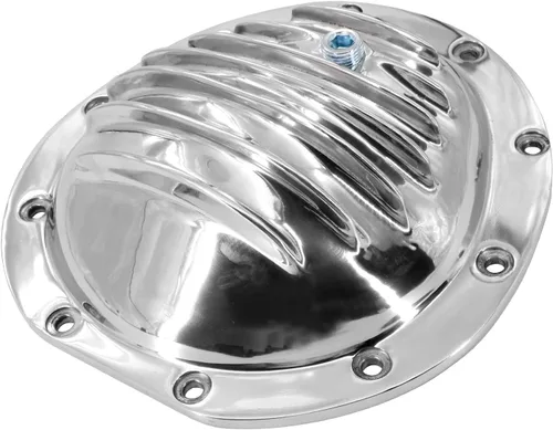 Vista 2 de Cubierta del diferencial delantero de aluminio pulido para camión Che-vy G.M.C 1978-1991 con engranaje de anillo 8.5 y 10 pernos