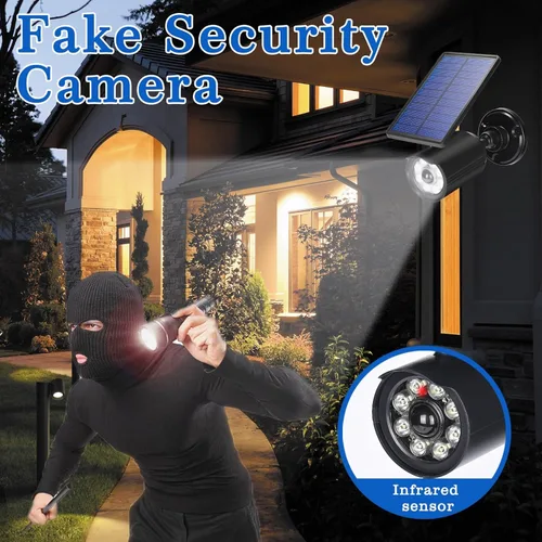 Vista 2 de Luces solares con sensor de movimiento para exteriores, IP67, impermeable, 360°, giratorio, energía solar, luces de inundación para graneros