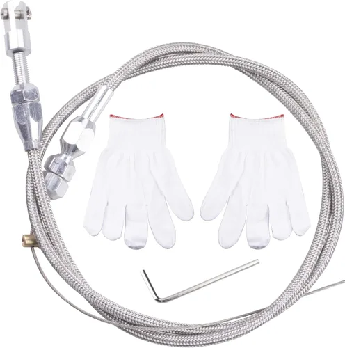 ORAEVY Kit de cable de acelerador trenzado LS Swap de 36" compatible con motor Chevrolet/Chevy LS1 97-07 de 4.8L 5.3L 5.7L 6.0L