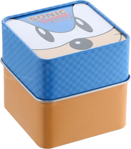 Vista 4 de Sonic The Hedgehog SNC4020 Reloj de cuarzo azul con pantalla digital para niños, Azul Patchwork