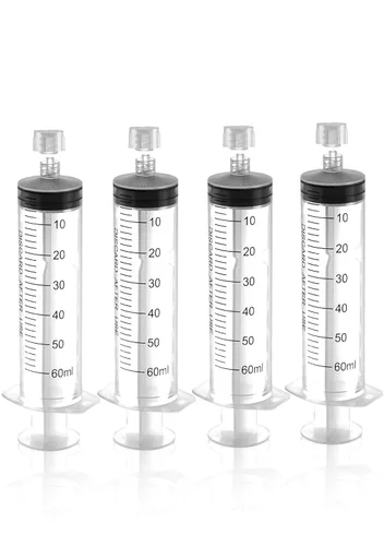 Vista 9 de Jeringa Luer Lock de 1 ml - Jeringas estériles desechables (paquete de 10), embalaje sellado individual