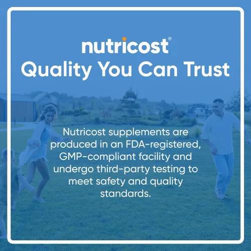 Vista 8 de Nutricost Vitamina C con escaramujos, 1025 mg, 240 cápsulas, vitamina C 1,000 mg, rosa cadera, 25 mg, premium, sin OMG, suplemento sin gluten