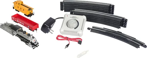 Vista 3 de Bachmann Trains - Yard Master - Juego de tren eléctrico listo para usar, escala HO