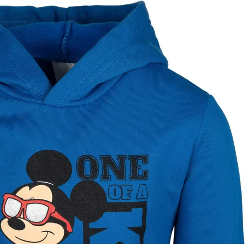Vista 7 de Disney Sudadera con capucha de Mickey Mouse para niños pequeños color rojo 2T Rojo