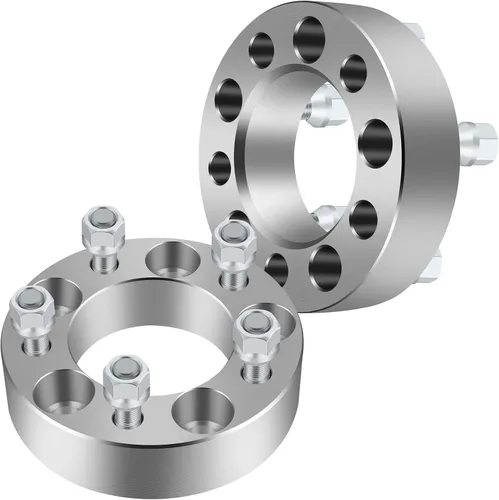 Vista 144 de SCITOO Espaciadores de rueda de 1.5 pulgadas, orificio 4x4 con adaptadores de pernos de 1/2 de 2.441 in para ClubCar Precedent para Adward 2 para EZ
