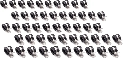 Vista 7 de Allstar Performance -ALL18307 Abrazadera de línea de aluminio de 1