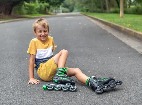 Vista 5 de MammyGol Adjustable Inline Skates for Kids Boys Girls Youth Beginner with Light up Wheels Ages 4-16