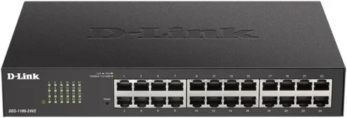 Vista 9 de D-Link Interruptor/extensor con alimentación PoE administrada inteligente Gibabit de 5 puertos 2 puertos PoE (requiere alimentación PoE) L2