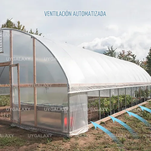 Vista 8 de UYGALAXY Controlador inteligente de termostato de motor enrollable de invernadero para ventilación eléctrica con controlador automático