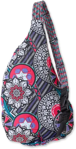 Vista 2 de KAVU - Bolso cruzado con correa de cuerda, maleta para senderismo, campamento y viajes