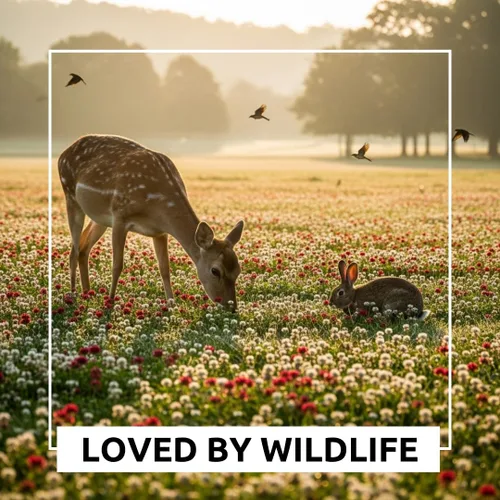 Vista 5 de Semillas de trébol blanco holandés para plantar (1 libra)