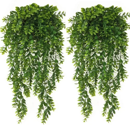 Vista 24 de Decoración de plantas artificiales de diente de león, flores de plástico falsas, arbustos, hierba para interiores y exteriores, hogar, jardín, boda