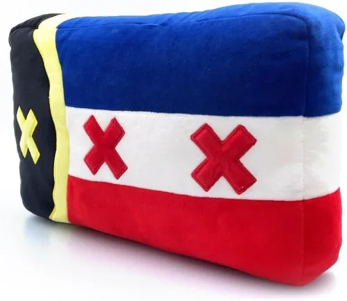 Vista 2 de Youtooz L'Manberg Flag - Almohada de peluche coleccionable de Dream SMP (exclusiva) por The Plush Collection