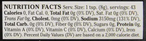 Vista 2 de Dean Jacob's Molinillo de sal marina tamaño jumbo de chef ~ 12.2 oz.
