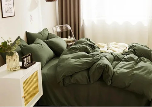 Vista 25 de Nanko Juego de funda de edredón rosa tamaño individual, juegos de ropa de cama de microfibra ligera de lujo con lazos de cremallera, juegos de ropa