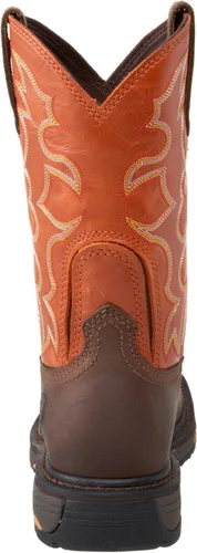 Vista 3 de Ariat Zuecos de acero con punta cuadrada para hombre Workhog