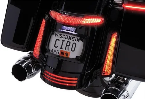 Vista 6 de La luz trasera original de LATITUDE y soporte para matrícula