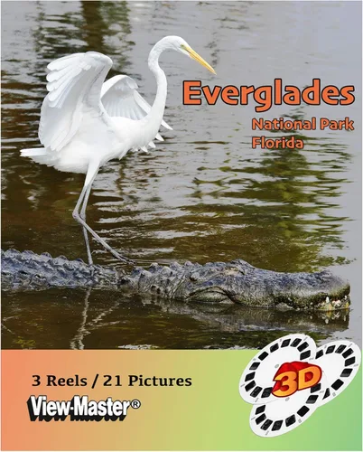 Florida - Parque Nacional Everglades, Florida - Classic ViewMaster - 3 carretes