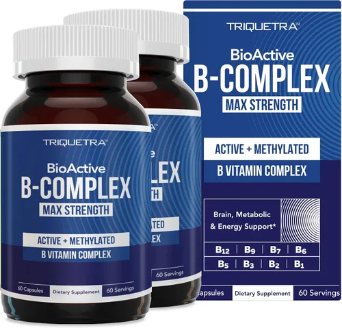 Vista 10 de Complejo de Vitamina B BioActive - Listo para el Torrente Sanguíneo, Complejo B Metilado - Con Metilfolato, 3 Formas BioActive de B12, BenfoPure® B1