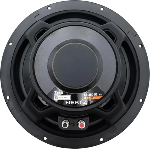 Vista 8 de HERTZ Cento Series CS-250-S2 Subwoofer SVC RMS 2-Ohm de 10" (250mm) 300 vatios
