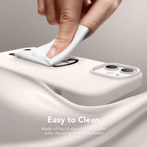 Vista 1874 de GONEZ Funda magnética para iPhone 14, compatible con Magsafe, con protector de pantalla + protector de cámara, forro de microfibra antiarañazos