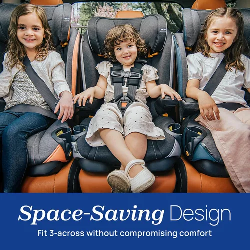 Vista 5 de Chicco MyFit Harness + Booster Car Seat, 5-Point Harness and High Back Seat Obsidiana