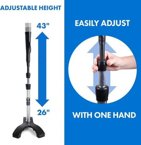 Vista 6 de Base de Bateo Pesada Tanner Base de Bateo Ultra Duradera con Base de "Garra" Ponderada para la Máxima Estabilidad en Superficies Desiguales Se