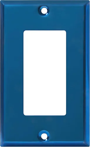 Vista 9 de ENERLITES Placa decorativa de pared metálica para interruptor o tomacorriente, acero inoxidable 201, tapa de tomacorriente, resistente a