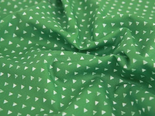 Vista 4 de COTTONVILL EMANON - Tela de algodón con estampado de triángulos de 20 unidades (cuarto, punto A rayas)