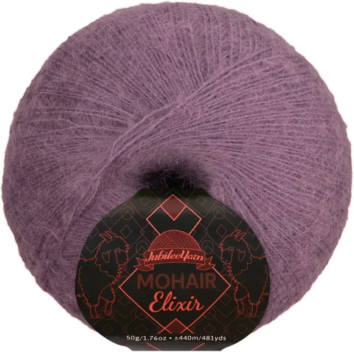 Vista 54 de JubileeYarn Mohair Elixir Yarn - 50g/Skein Baby Wool Blend - Cosmopolitan - 1 Skein