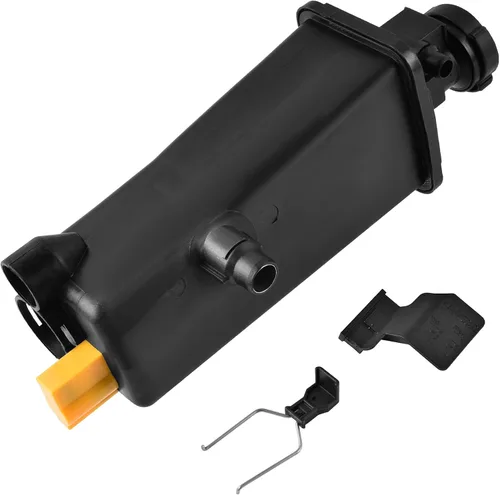 EVIL ENERGY Tanque de depósito de refrigerante con tapa, compatible con BMW X3 X5 323i 323Ci 325i 325xi 325xi 325Ci 328i 328Ci 330i 330xi 330Ci