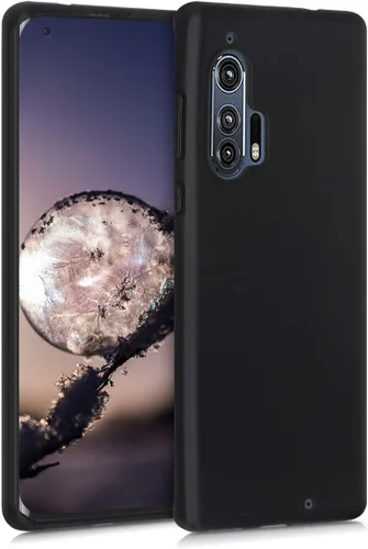 Vista 12 de kwmobile Funda compatible con Motorola Edge 30 - Funda protectora de silicona TPU suave y delgada, color negro mate