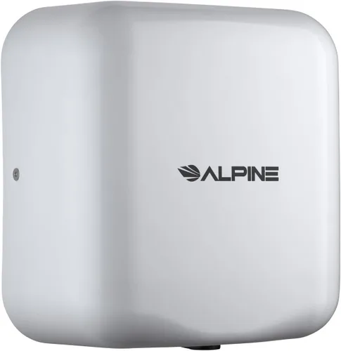 Alpine Hemlock - Secador de manos comercial de acero inoxidable, resistente y automático de alta velocidad, para baños públicos en oficinas, centros