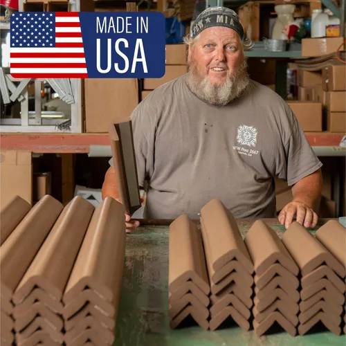 Vista 6 de Cardinal Gates KEPK - Kit de almohadilla grande para chimenea, a prueba de bebés, parachoques de chimenea con respaldo adhesivo para bebés