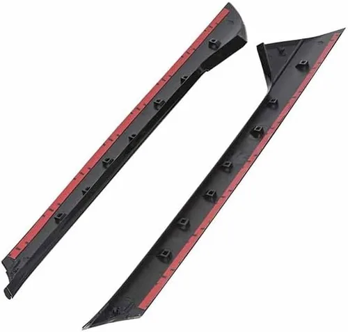 Vista 6 de Moldura exterior para parabrisas compatible con Fo. rd Explorer Base Limited XLT 2011-2019 lado izquierdo y derecho, 2 piezas BB5Z7803144AB