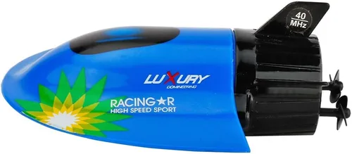 Vista 6 de GoolRC Mini barco submarino RC, juguete de buceo impermeable con control remoto (azul)