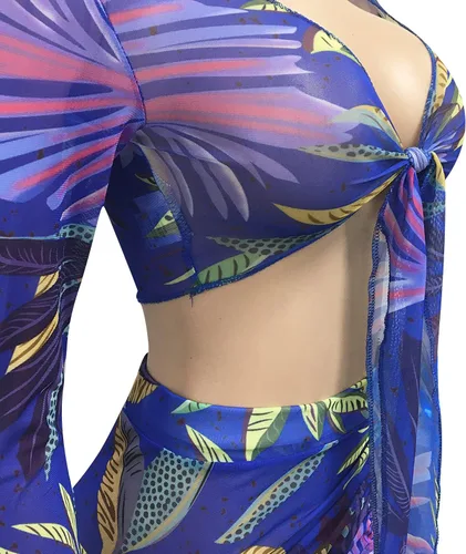 Vista 3 de Zoctuo Floral Vacation Outfit Halter Mini Dress for Women Summer Casual Brunch