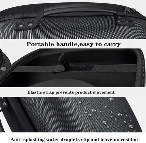 Vista 6 de Funda para gafas HTC Vive Focus 3 VR rígidas a prueba de golpes Focus 3 VR realidad virtual accesorios para auriculares bolsa de transporte