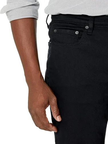 Vista 3 de Yaxa Essentials - Jeans elásticos para hombre, ajuste atlético - Colores descontinuados
