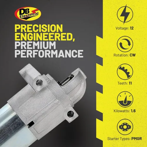 Vista 8 de DB Electrical Arrancador 410-12443 compatible con/reemplazo para Cadillac 2003 Escalade, Escalade Esv, Escalade Ext, Chevrolet Camaro 1988-2001