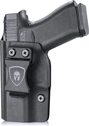 WARRIORLAND IWB - Funda Kydex compatible con pistola Glock 43X / G43 / G43X MOS, porta interior en la cintura para porte oculto, retención y