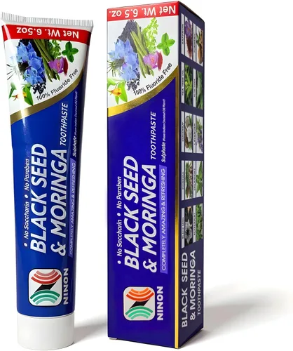 Vista 11 de Pasta de dientes de carbón activado de 6.5 onzas cada una con pasta de dientes natural 100% de limpieza profunda, pasta orgánica que elimina el mal