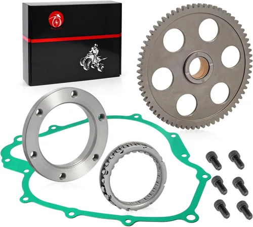 Vista 5 de Kit de embrague de arranque unidireccional Junta de cubierta de cojinete para Yamaha Grizzly 660 Rhino 660 YXR660 2003 2004 2005 2006 2007 2008