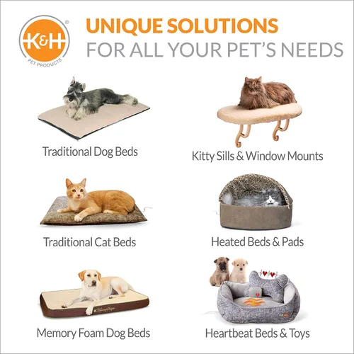 Vista 10 de K&H Pet Products - Cojín climatizado para gatitos de clima extremo